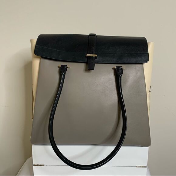 Tiffany & Co. Olivia Colorblock Leather Tote - EUC - Picture 5 of 16